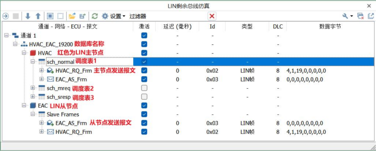 TSMaster实现LIN RBS 剩余总线仿真